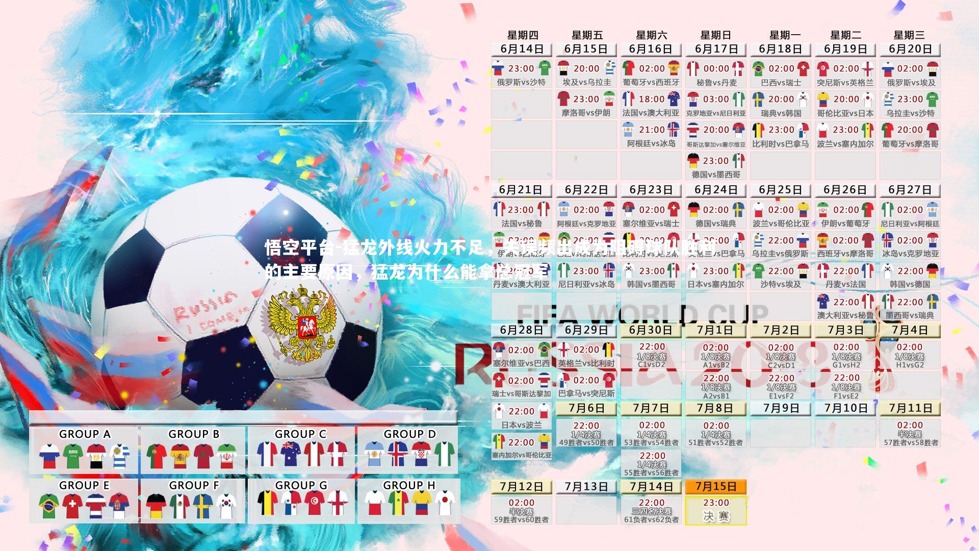 悟空平台-猛龙外线火力不足，失误频出成为阻碍球队胜利的主要原因，猛龙为什么能拿总冠军